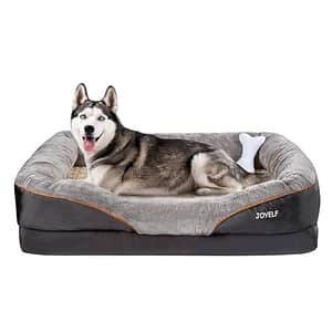 JOYELF XX-Large Memory Foam Hondenbed, Orthopedisch Hondenbed & Bank met Afneembare Wasbare Hoes Hondenslaper voor Grote Honden