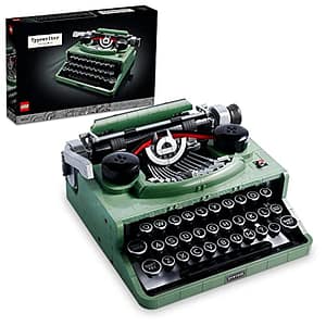 LEGO Ideas Schrijfmachine 21327 Bouwset voor volwassenen, Collectible Retro Display Model, Creatieve Hobby's Uniek Geschenkidee