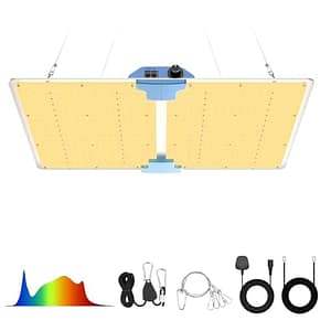 Phlizon PL2000 Plant LED Grow Light met LM281B LED's Dimmable Daisy Chain Full Spectrum Grow Lamp voor Indoor Plant Led Grow voor 3x3ft Dekking