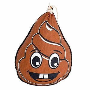 WURSTBARON® Salami Kackhaufen 240 g - Grappige emoji worst cadeau aan één stuk gevuld met edelsalami aan de lucht gedroogd uit Beieren